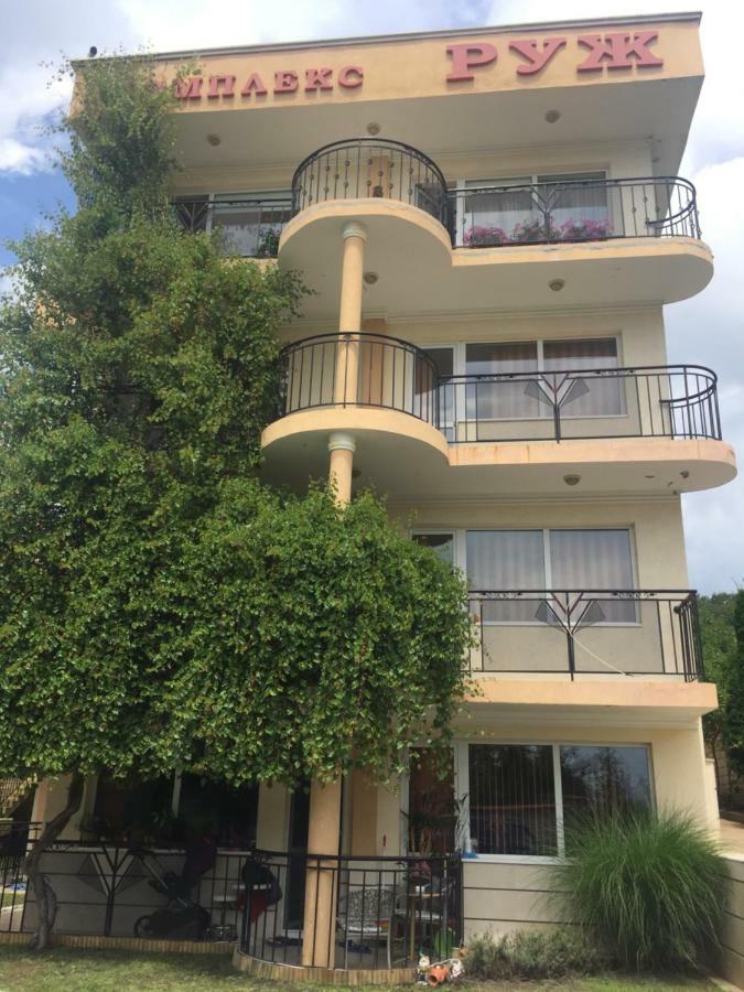 Complex Ruzh Apartments Golden Sands Eksteriør billede